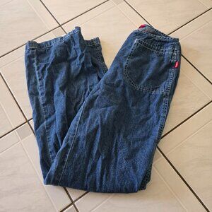 Vintage Esprit Y2K Wide Leg Jeans 3/4